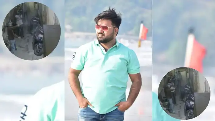 Sachin aka Golu and CCTV footage Sachin aka Golu and CCTV footage