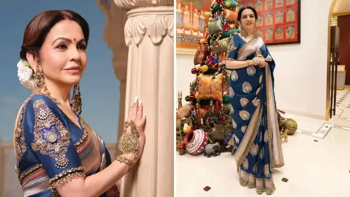 Everyone admired the blouse of this saree