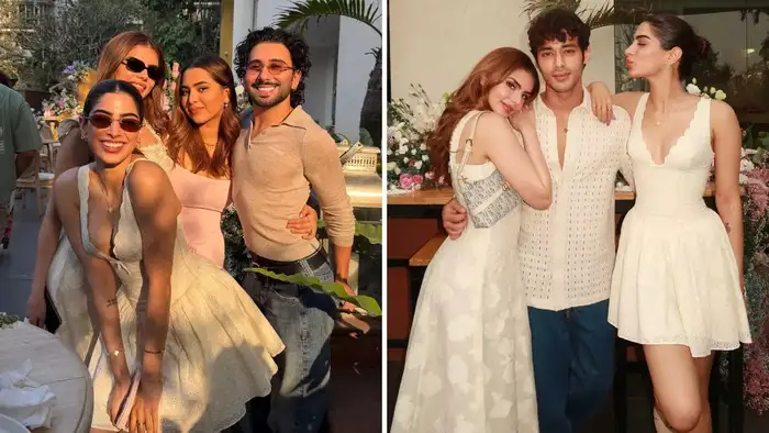 मिनी ड्रेस पहनने में हिचक नहीं दिखातीं खुशी 