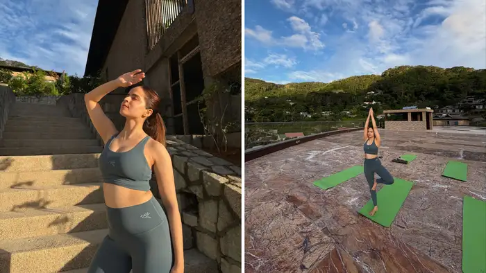 एक्सरसाइडज के दौरान दिखाया भी स्टाइल