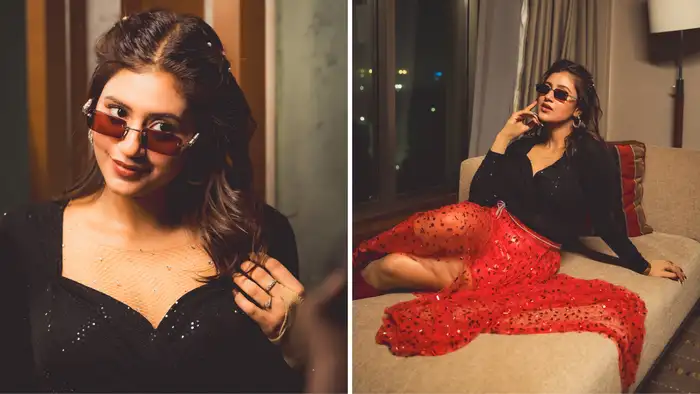 रेड एंड ब्लैक का कॉम्बिनेशन है कमाल