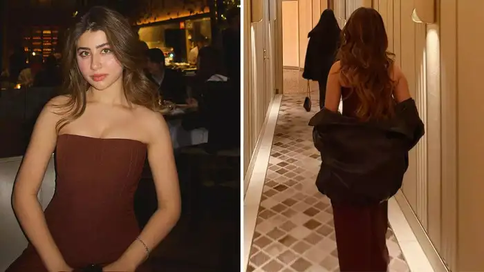 फिर दिखा स्ट्रैपलेस ड्रेस में जलवा  