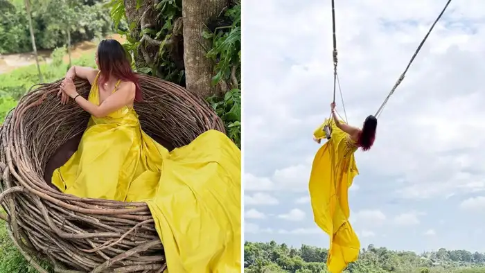 कलर अलग चुनकर यूनिक बना लिया लुक