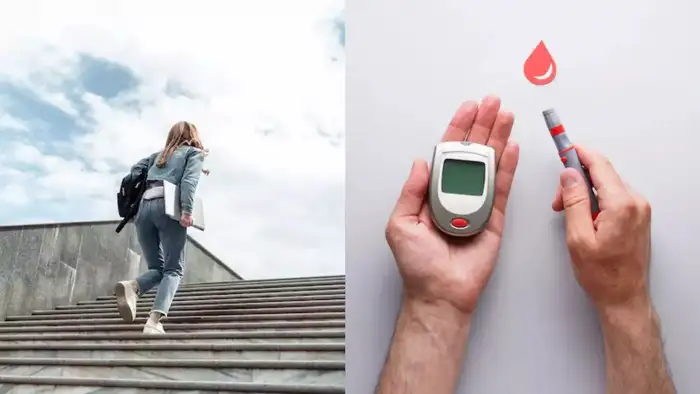 सीढ़ियां चढ़ने का ब्लड शुगर पर प्रभाव