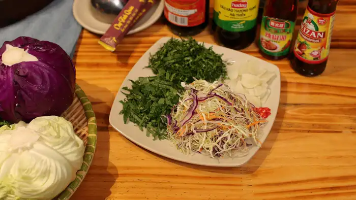 सब्जियों का सिलेक्शन और मिश्रण