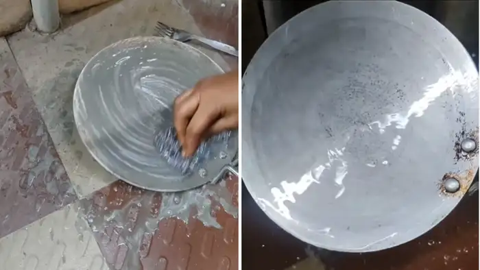 आखिरी काम और हो गया तवा साफ 