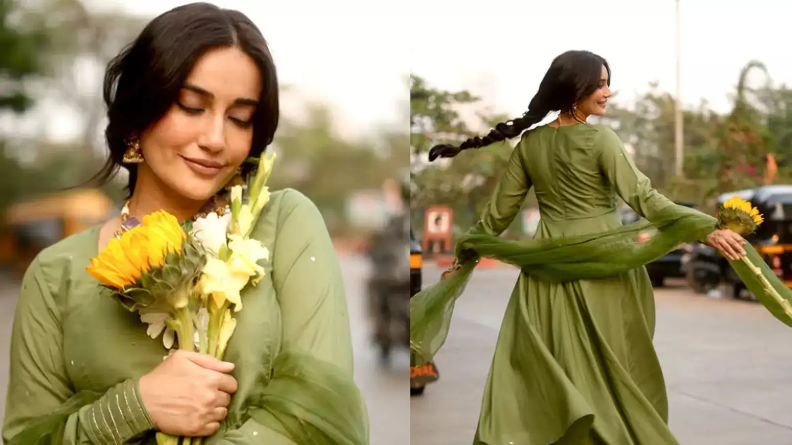 सुरभि ज्योति ने फ्लॉन्ट किया बेबी बम्प, फैन्स को दिखाई लेटेस्ट फोटोशूट की 15 तस्वीरें - surbhi jyoti seen flaunting her baby bump in her latest photoshoot share 15 pictures of her on instagram - Navbharat Times