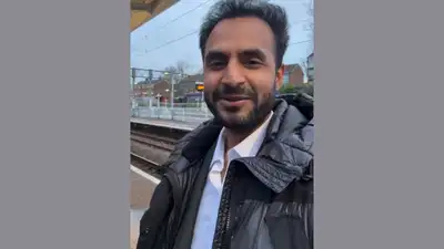 लंदन में जॉब का स्ट्रगल: शिफ्ट ऐसी कि सिर्फ स्टेशन पर हो पाती है पति-पत्नी  की मुलाकात, वीडियो वायरल - indian couple living in london have to meet at  station because of