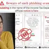Scam Alert: ‘आपके इनकम टैक्‍स रिटर्न फाइलिंग में दिक्कत है’, स्कैमर्स भेज रहे लोगों को ईमेल, बचाव का तरीका जानें