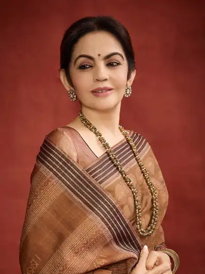 2 साल में बनी इकत राम शिला साड़ी