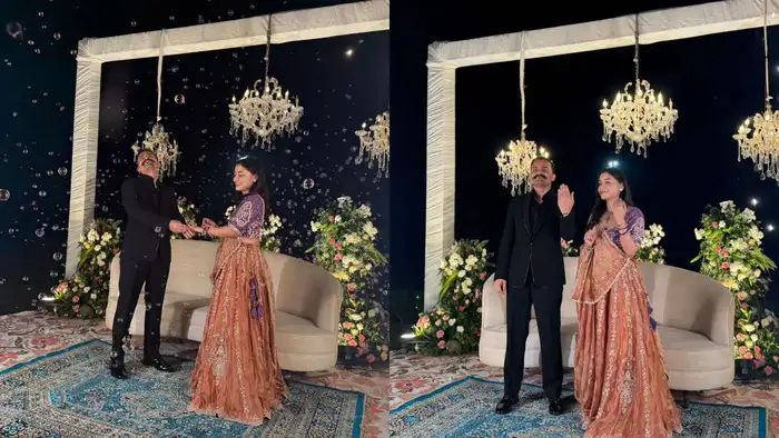 सगाई में दिखा जलवा