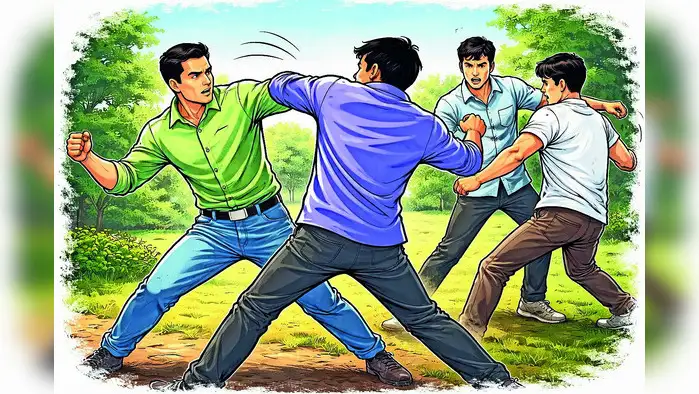 भाइयों पर हमला, एक ICU में भर्ती, दूसरे का टूटा हाथ भाइयों पर हमला, एक ICU में भर्ती, दूसरे का टूटा हाथ