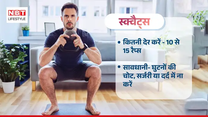 Squats precautions and timing