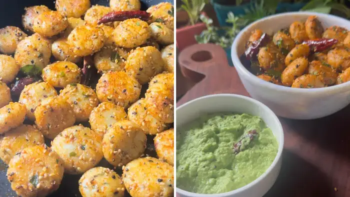 सांभर मसाला और गार्निशिंग