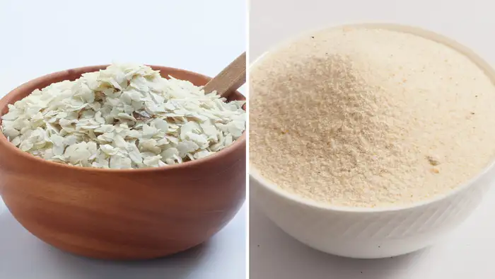 पोहा, सूजी और दही का कॉम्बिनेशन