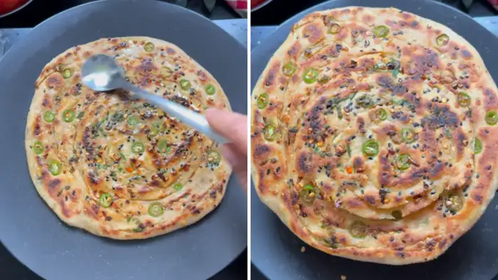 क्रिस्पी होने तक सेंकें