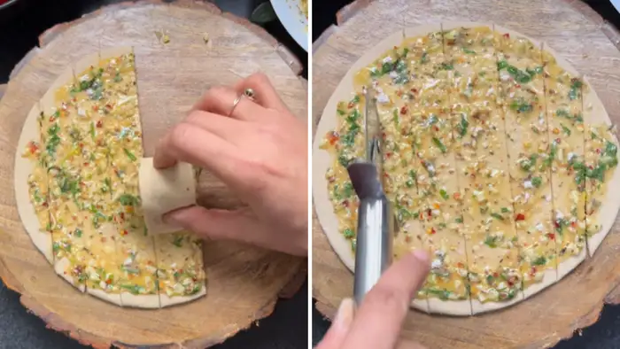 'रोल' बनाने का अनोखा तरीका