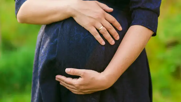 hair thicky during pregnancy