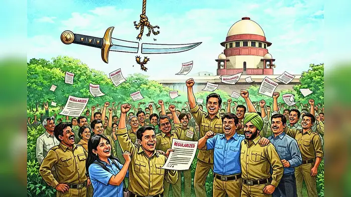 हुड्डा के राज में रेगुलर हुए कर्मचारी नहीं हटेंगे : SC हुड्डा के राज में रेगुलर हुए कर्मचारी नहीं हटेंगे : SC