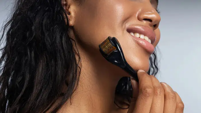 derma rolling using technique