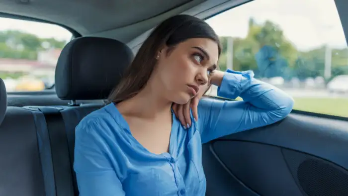 reaction on recorded own voice