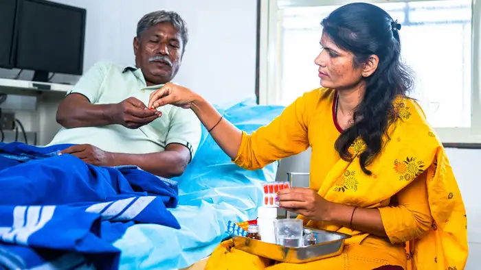 chronic patient care taker emotional health