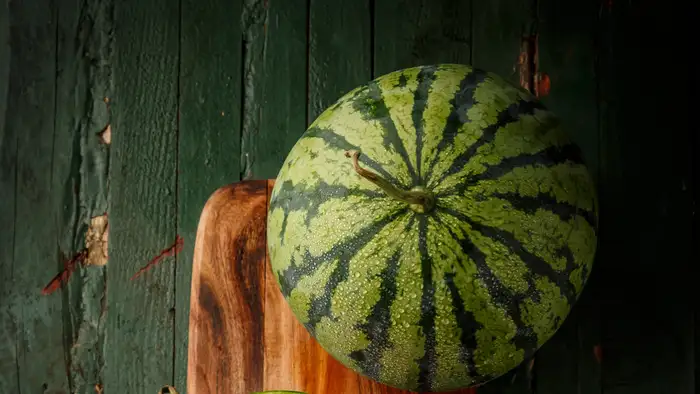 सूखी और भूरी स्टेम  