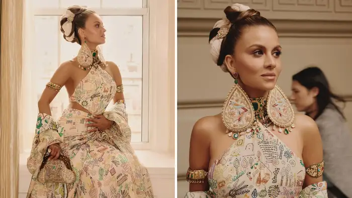 जूलरी लगी बेहद कमाल की