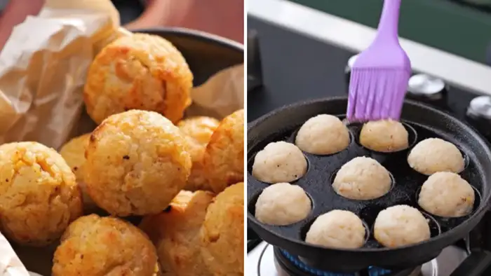 कम तेल में पकाना  