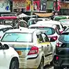 वाहनों के दबाव, बंद रेलवेफाटक से लग रहा जाम