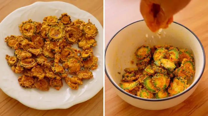 how to make Crispy karela in less oil how to make Crispy karela in less oil