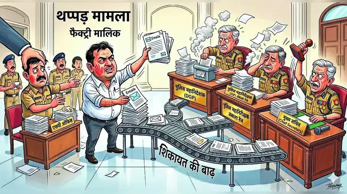 SHO थप्पड़ कांड की DGP और IG तक गूंज SHO थप्पड़ कांड की DGP और IG तक गूंज