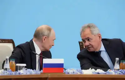 Sergei Shoigu and putin