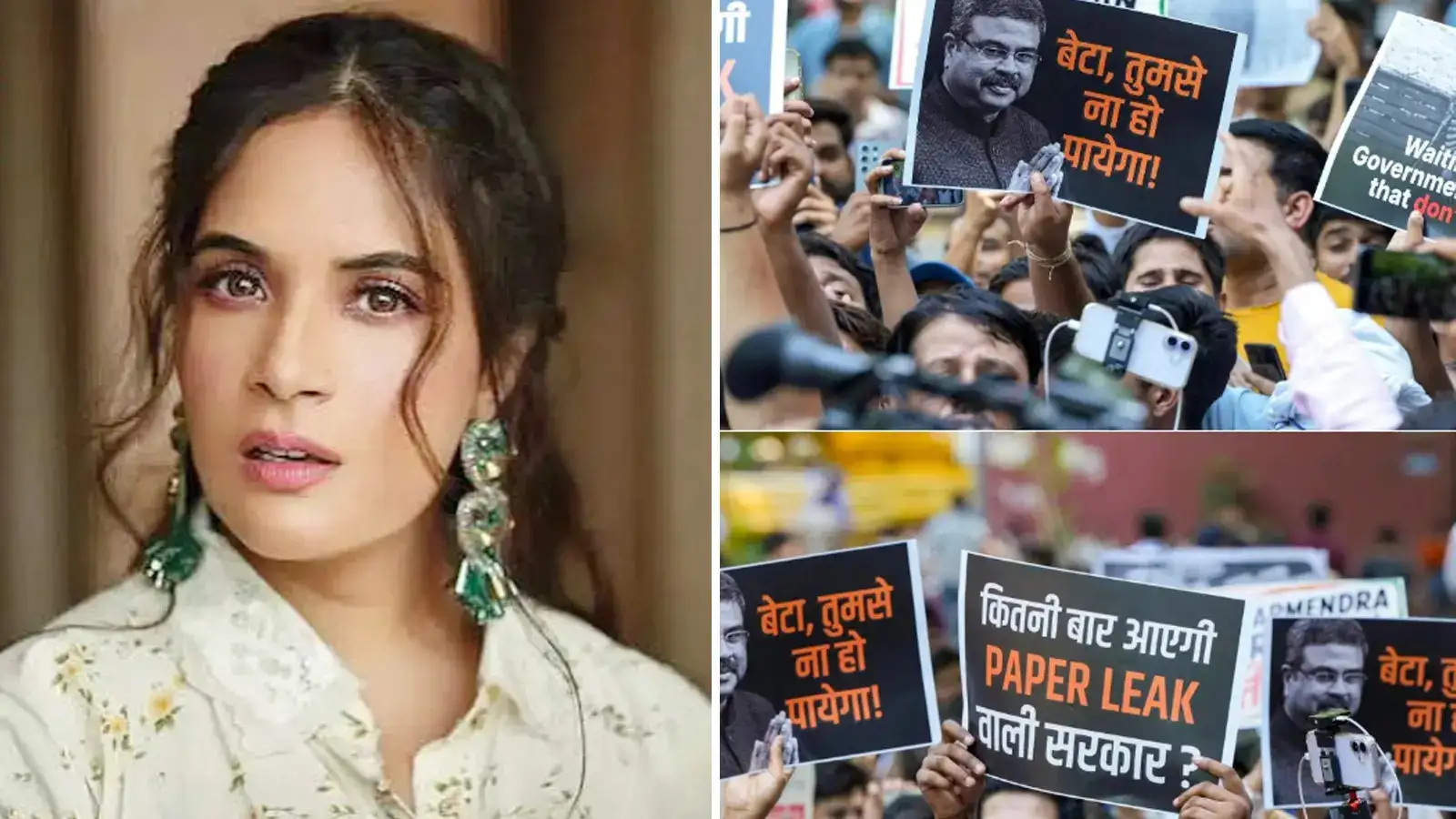 CJP Protest को Richa Chadha का फुल सपोर्ट, सच्चे देशभक्तों से कहा- याद रहे डायनासोर मर गए, कॉकरोच जिंदा हैं