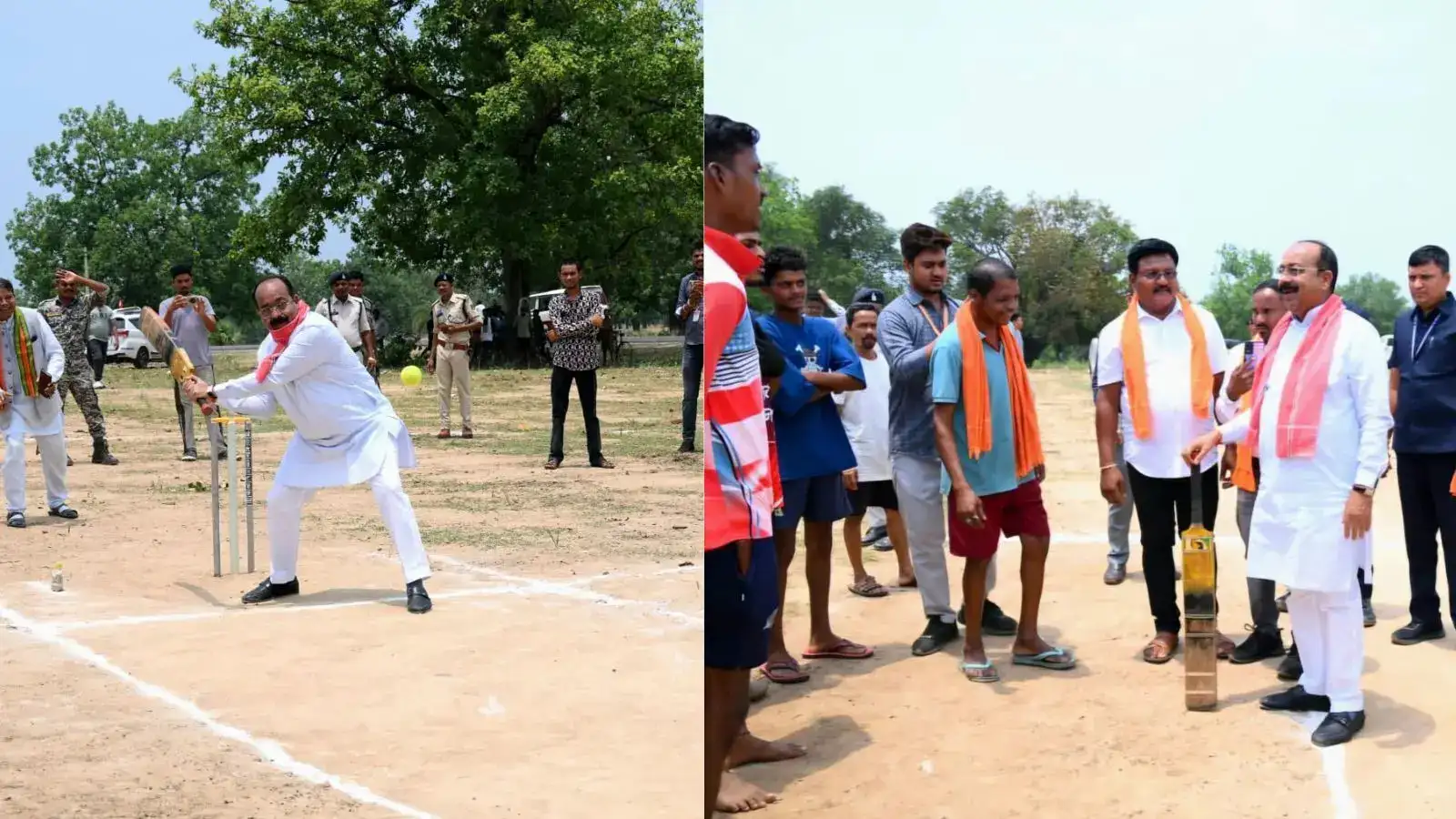 काफिला रोक क्रिकेट खेलने पहुंच गए, लोग हैरान थे कौन आया, बिना मांगे दिया बड़ा गिफ्ट, थोड़ी देर बाद पता चला डेप्युटी सीएम हैं