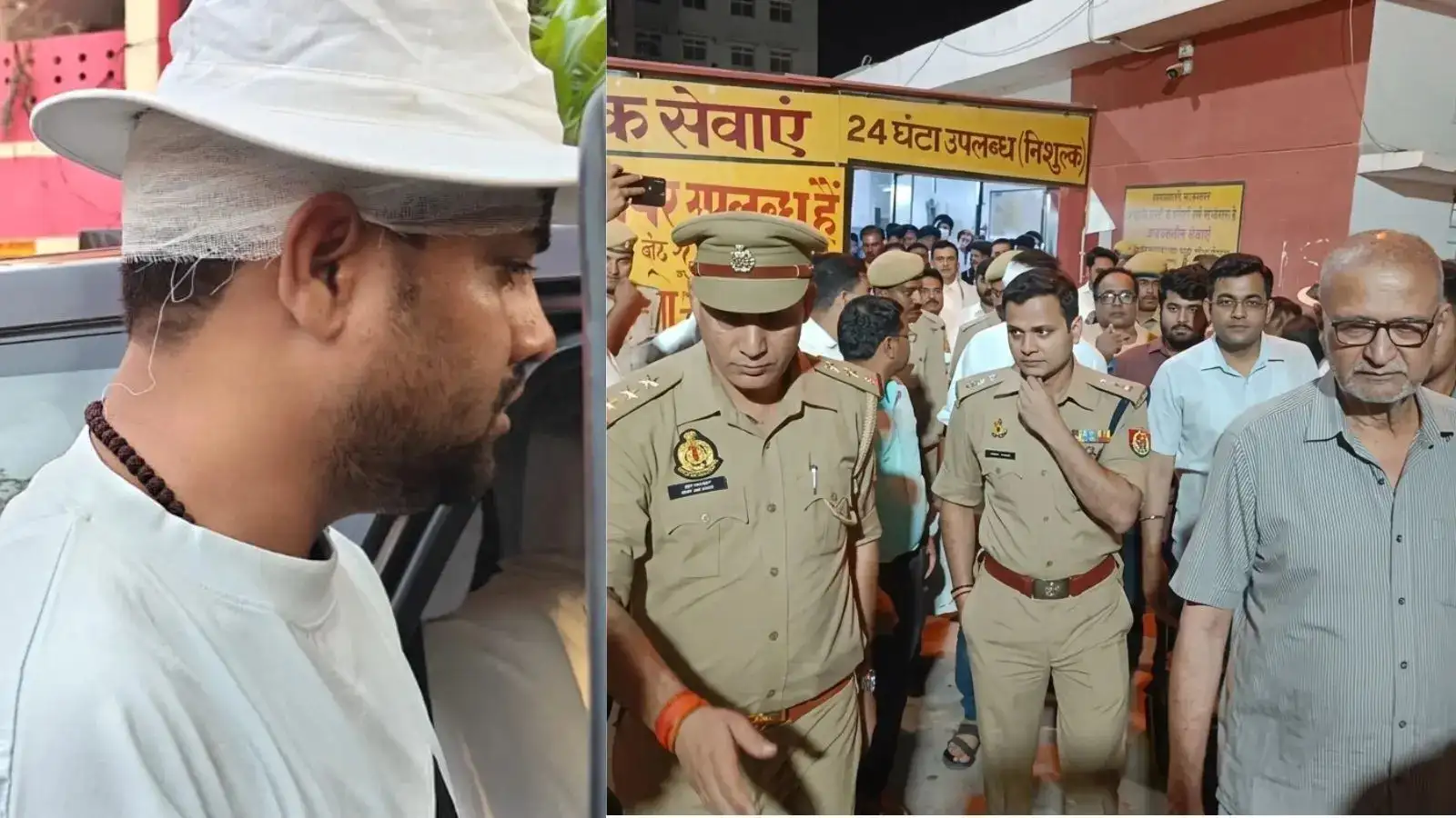 हरदोई में शाहाबाद एसडीएम पर जानलेवा हमला; मेडिकल कॉलेज रेफर, परियल गांव में पुलिस फोर्स तैनात