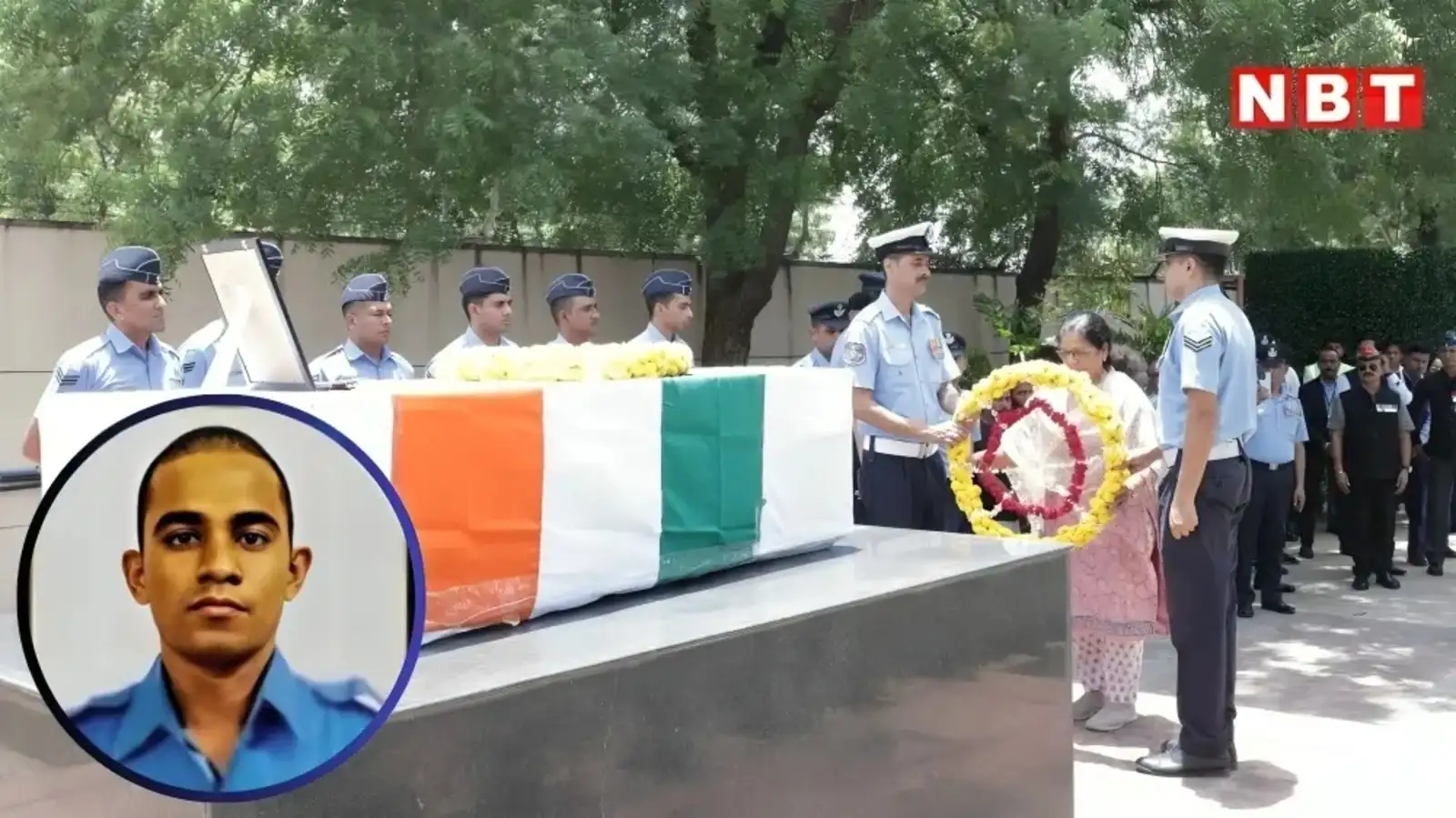 असम विमान हादसा: शहीद अग्निवीर खेमाराम की पार्थिव देह पहुंची जयपुर, सांसद मंजू शर्मा ने दी श्रद्धांजलि