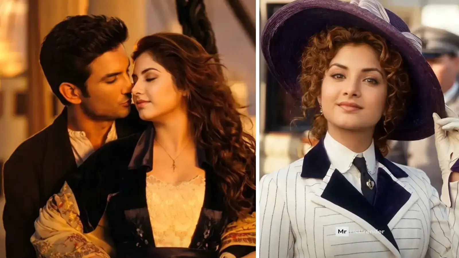 सुशांत सिंह राजपूत और दिव्या भारती Titanic मूवी के जैक और रोज़ बने, लोग बोले- इनसे खूबसूरत जोड़ी नहीं
