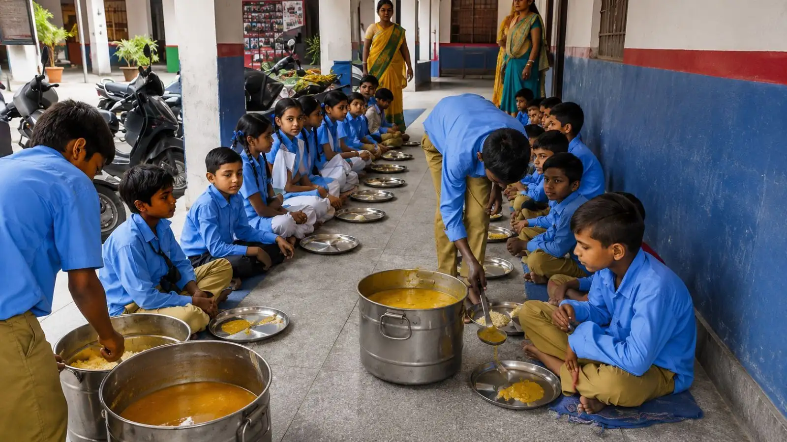 UP: सरकारी स्कूलों में मिड डे मील बनाने वाले रसोइयों के लिए गुड न्यूज, रिटायरमेंट उम्र 62 साल करने की तैयारी