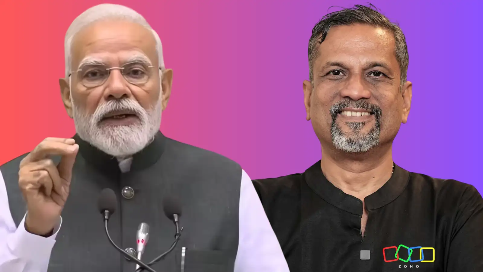 PM Modi बाेले ‘मैं हैरान और गर्व से भरा था’, Zoho के श्रीधर वेम्बु की जमकर तारीफ, टेक दिग्गज का जवाब- आप हमें...