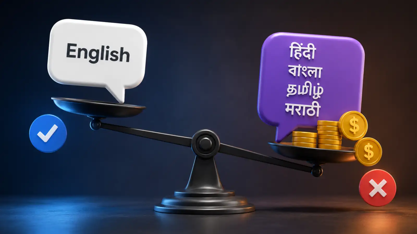 Ai से हिंदी में बात करना पड़ेगा महंगा, अंग्रेजी नहीं जानने वालों काे चुकाना पड़ रहा ‘लैंग्वेज टैक्स’