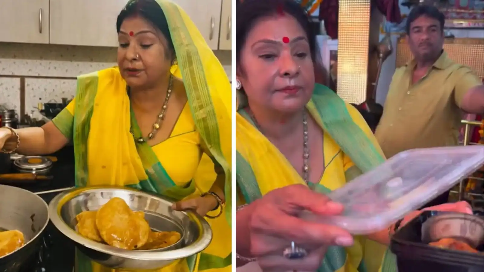 मालिनी अवस्थी ने 'बड़ा मंगल' के मौके पर खुद प्रसाद बनाकर करवाया भंडारा, हनुमान मंदिर में खिलाया खाना