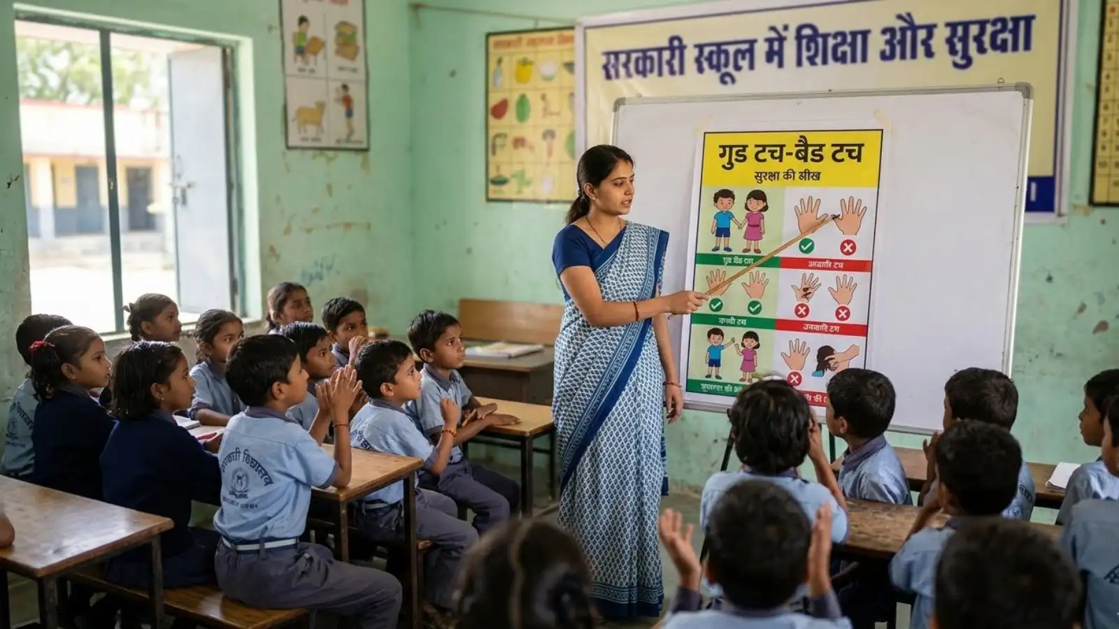 UP News: सरकारी स्कूलों में अब पढ़ाया जाएगा 'गुड टच-बैड टच', कक्षा 1 से 8 तक के बच्चों को मिलेगी सुरक्षा की सीख