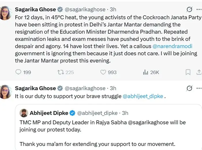 Sagarika Ghose CJP Abhijeet Deepke