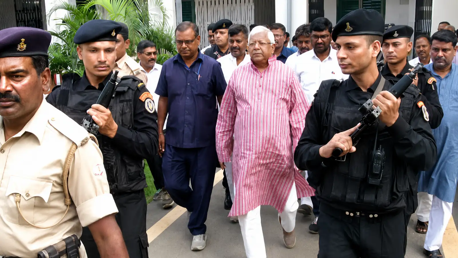 आज से लालू-राबड़ी को जेड कैटेगरी की सिक्योरिटी! एस्कॉर्ट कार के साथ 22 जवानों की तैनाती