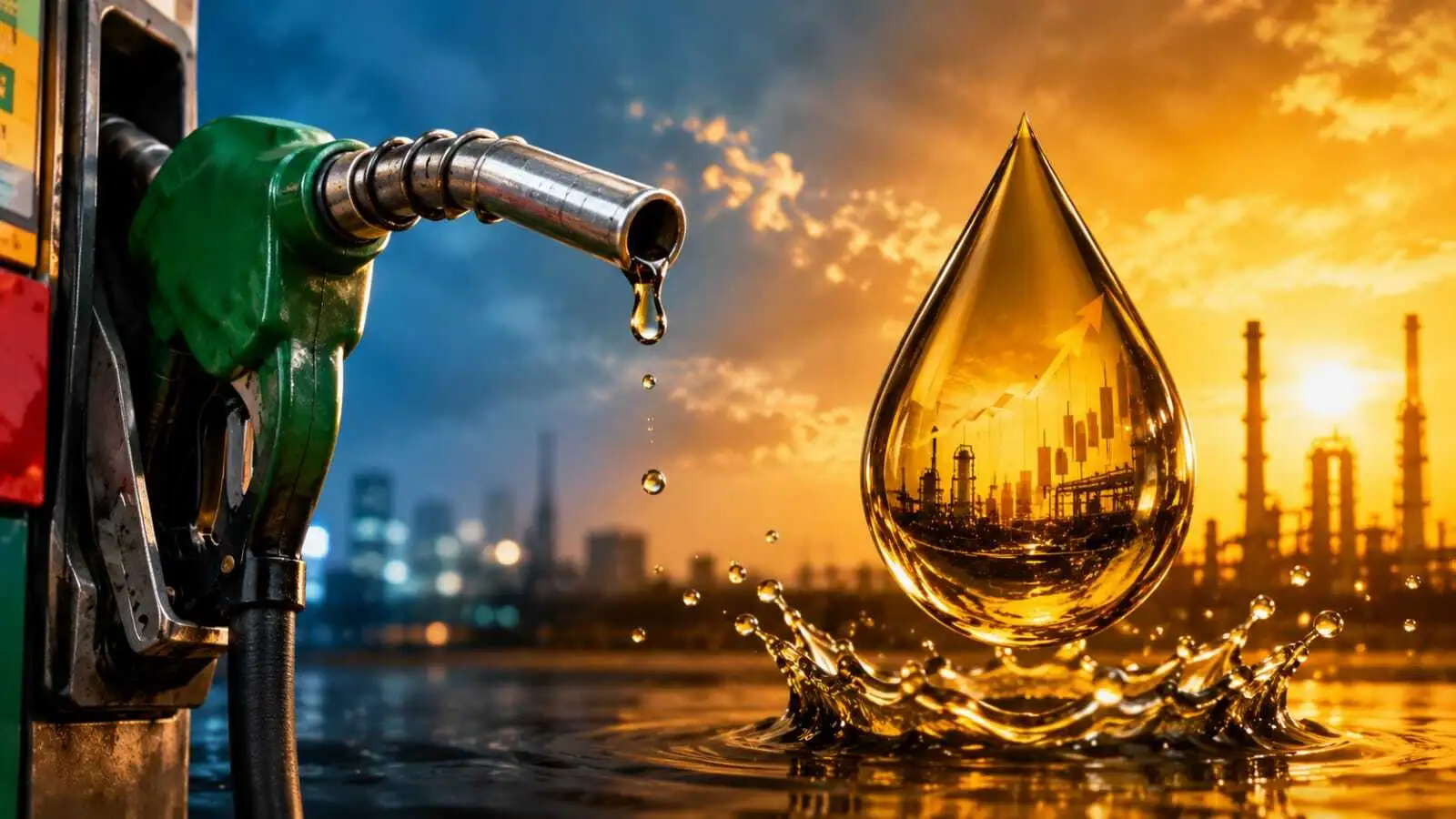 Petrol Diesel Price: अमेरिका-ईरान संधि टूटते ही 7% से ज्यादा भागा क्रूड ऑयल, अपने यहां पेट्रोल-डीजल का भाव जानिए