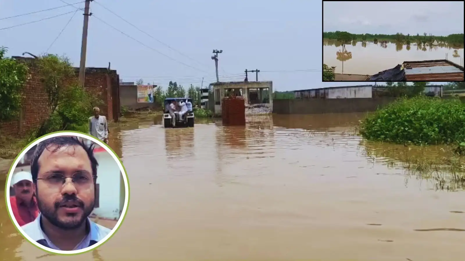 मुजफ्फरनगर में बाढ़: सोलानी नदी का बढ़ा जलस्तर, कई गांवों से टूटा संपर्क; प्रशासन ने उतारी नाव, चौकियां अलर्ट