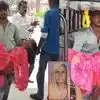 हाथरस में मानवता शर्मसार! अस्पताल में नहीं मिला स्ट्रेचर, मां का शव गोद में उठाकर ई-रिक्शा से घर ले गया बेटा