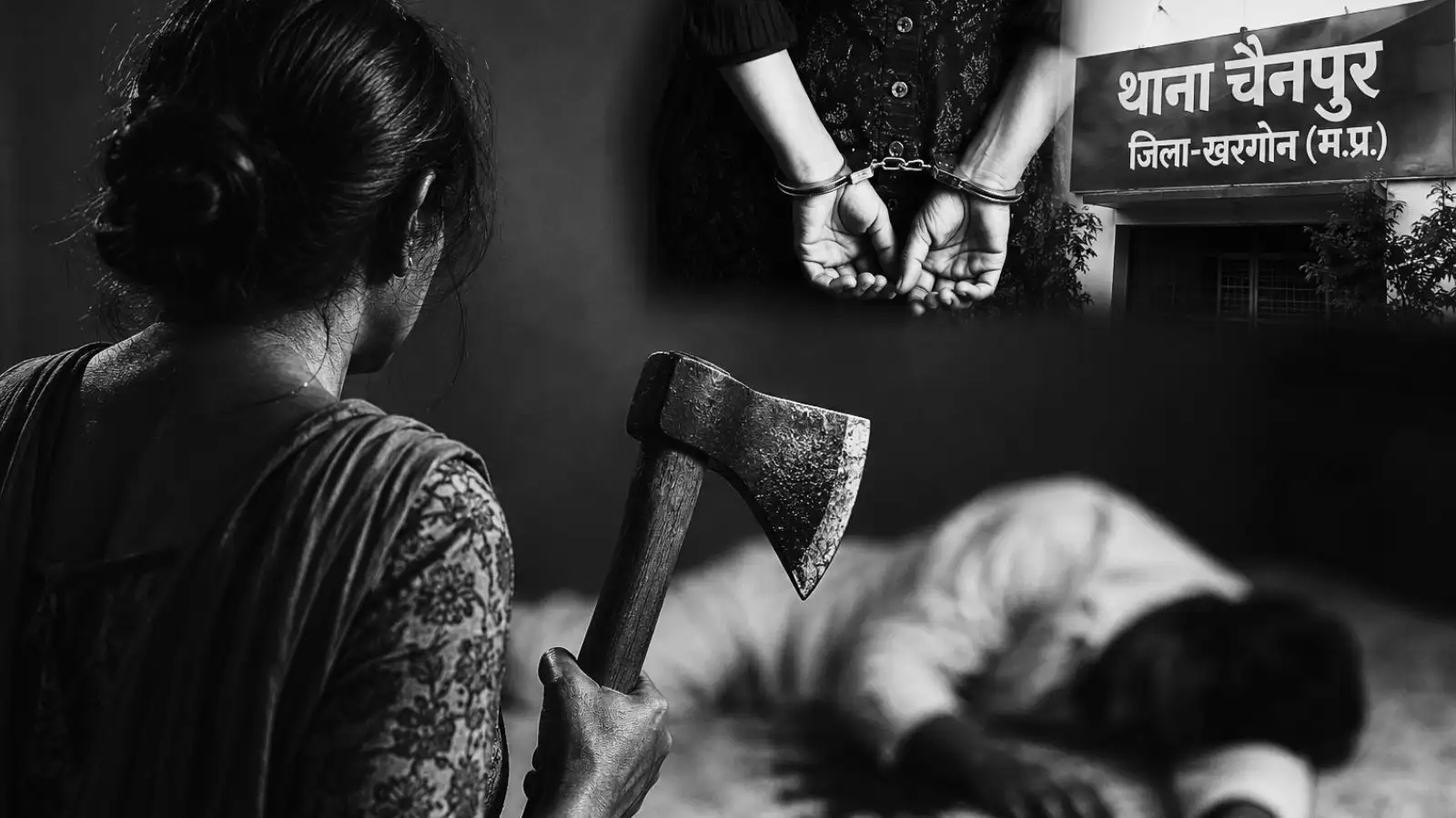 पति के अफेयर के शक में पत्नी बनी कातिल! सोते समय कुल्हाड़ी से उतारा मौत के घाट, 9 बच्चों की मां गिरफ्तार