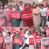 Delhi Jantar Mantar Dimple Yadav joined Parliament march